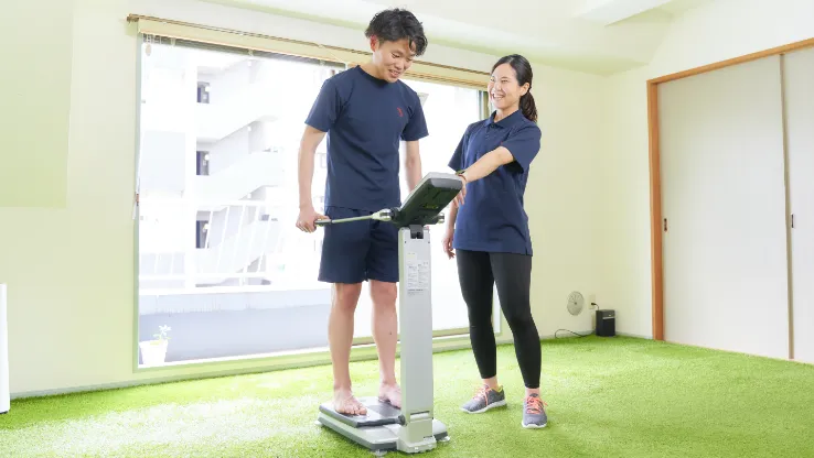 体組成計による詳細な計測