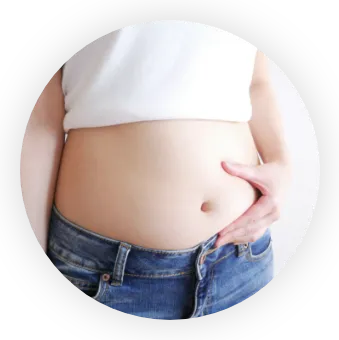  ぽっこりお腹解消