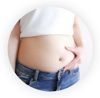 ぽっこりお腹解消