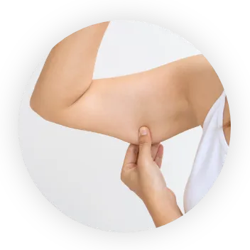 二の腕・太ももが気になる