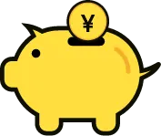 アイコン：貯金箱